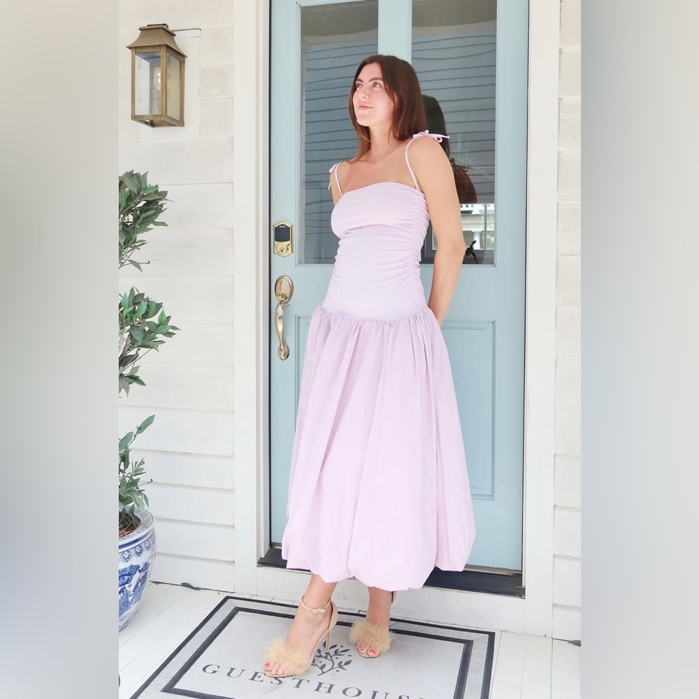 Lavender Bubble Dress